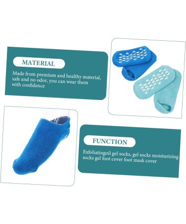 minkissy 8 Pairs Gel Socks Miss Foot Cotton Yarn Commodity - Buy Online on SooperMarket.com