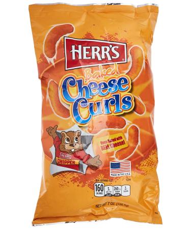 Herr's Baked Cheese Curls - 7oz (198g)