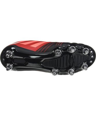 adidas Men's Kakari Elite (sg) Rugby Shoe - Core Black/Signal Coral/Scarlet - Size 12.5 UK - Buy Online on SooperMarket.com