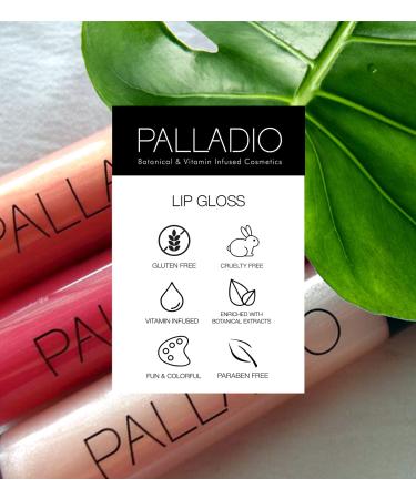 Palladio Lip Gloss - Facet Diamond | High-Shine Formula for Luminous Lips - Buy Online on SooperMarket.com