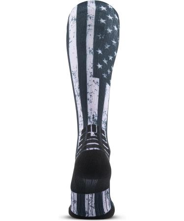 MudGear Premium Compression Socks - Special Edition for Run, Hike, Trail, Recovery - Medium Blue Line - Buy Online on SooperMarket.com