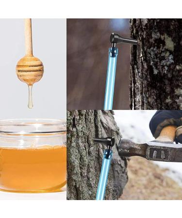 Maple Syrup Taps with 24in Tubes 12 Set Maple Syrup Tapping Kit Food Grade Non-Slip Maple Syrup Tapping Kit L-Shaped Tree Taps for Syrup Maple Syrup Supplies - Buy Online on SooperMarket.com
