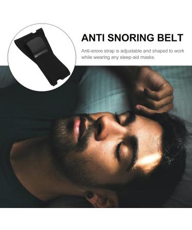 Healifty Chin Strap 2Pcs - Anti Snoring Facial Exerciser for Snoring Solution - Unisex Snore Straps in Black - Buy Online on SooperMarket.com