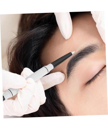 PLAFOPE 1 Set Eyebrow Position Pen Cosmetic Tattoos Marker Eyebrow Pen Depotting Palette Pens White Plastic - Buy Online on SooperMarket.com