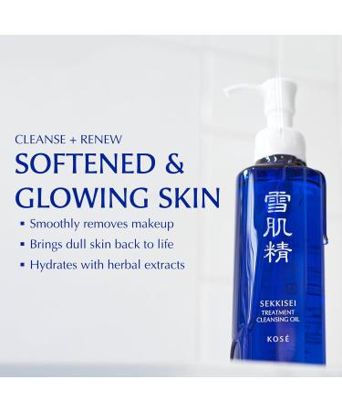 SEKKISEI Treatment Cleansing Oil - Best Facial Cleanser & Makeup Remover | 10.1 Ounce - International Shipping Available - Buy Online on SooperMarket.com