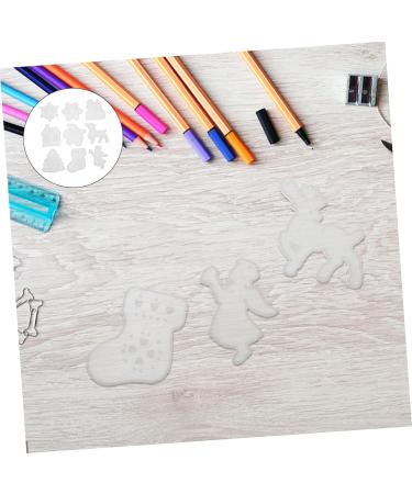 STOBOK 9pcs Christmas Silicone Molds Resin Epoxy Resin Elk Key Holder Pendant Casting Molds Making Tools - Buy Online on SooperMarket.com