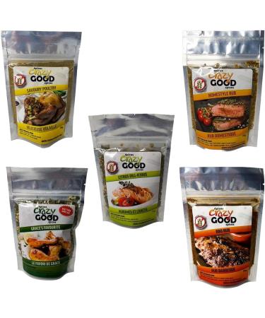 Crazy Good Spices Natural Essential Pack Certified Gluten Free From Natural Ingredients - 1 Count - BBQ Rub flavour - RUB BARBEQUE (86g) - Buy Online on SooperMarket.com