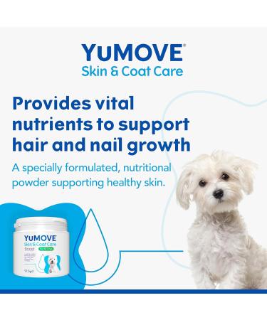 YuMOVE Skin & Coat Care Boost | Previously YuDERM Boost | Nutritional Supplement for Dogs Coat Skin and Nails | 180 scoops | Packaging may vary 91 g (Pack of 1) - Buy Online on SooperMarket.com