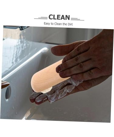 HAPINARY Nail Cleaning Brush Fingernail Brush with Handle Finger Nail Brush to Clean under Nails Fingernail Brushes for Cleaning under Nails Toe Brush Wooden Nail Brush Nail Scrubber - Buy Online on SooperMarket.com