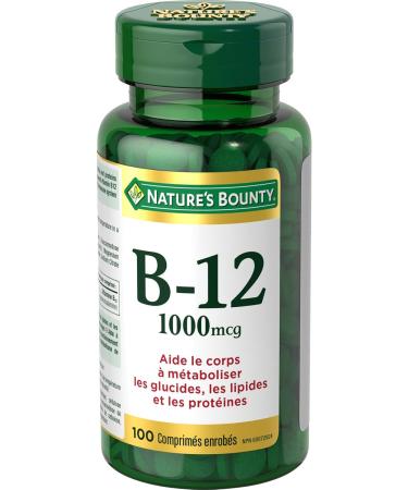 Nature's Bounty Vitamin D3 (1000IU 500 Softgels) and Vitamin B12 (1000mcg 100 Tablets) Bundle - Buy Online on SooperMarket.com