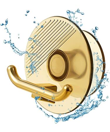 Yajexun Connector Holder - Drill-Free Toothbrush Holder & Cable Hook Organizer - Self-Adhesive Transparent Brown Key Towel & Razor Hook for Kitchen & Bathroom - Buy Online on SooperMarket.com