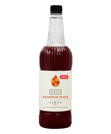 Simply Sugar Free Pumpkin Spice Syrup 1 Litre Single