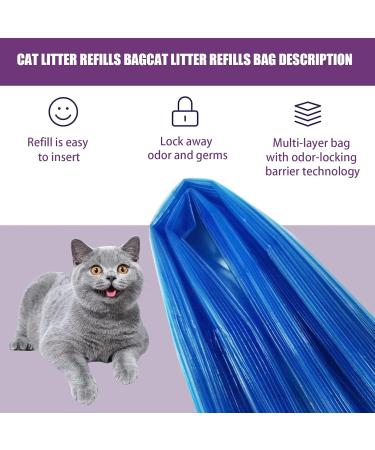 Cat Litter Refills Bag Litter Refills Bag Compatible with Your Standard and Plus Genie Litter Disposal Refill Cartridge Generic Litter Refills Bag Original Refill Cartridge is Not Included (8 Pack) - Buy Online on SooperMarket.com