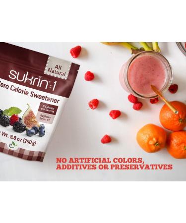 Sukrin 1 - All Natural Zero Calorie Sweetener for Keto & Low Carb Diets - 1lb Pack - Gluten Free, Vegan, Non GMO - Buy Online on SooperMarket.com
