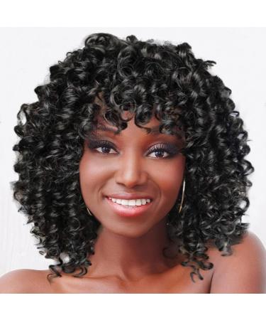 Smoothing for Hair European And American Small Curly African Ladies Wig Rod Fluffy Fiber High Temperature Silk Headgear Suitable For Black Women Frontal Closure Pink One Size - Buy Online on SooperMarket.com