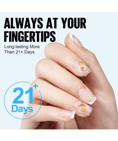 TOMICCA 5 in 1 Builder Nail Gel - Clear 15ML | Strengthening & Repair Gel for Hard Nails Tips & Extensions - Nail Art Decoration - Buy Online on SooperMarket.com