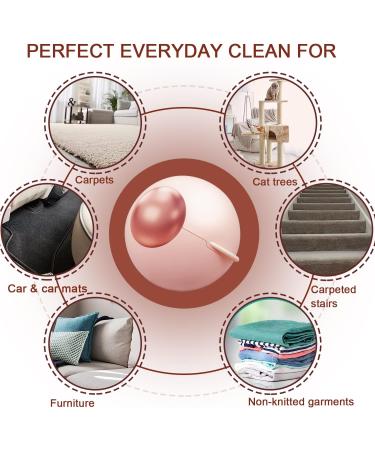 Reusable Sticky Lint Roller Ball for Pet Hair Removal - Pink Gel Hair Remover for Clothing & Sofa - Buy Online on SooperMarket.com