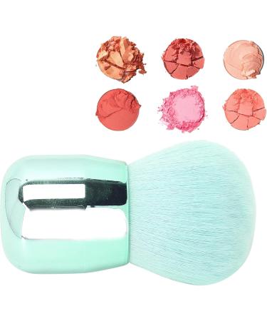 Verdant Touch Foundation Brush Foundation Loose Powder Brush Portable Travel Makeup Tool Simple Elegant Soft Hair Cosmetic Brush Green - Buy Online on SooperMarket.com