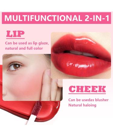 6 Colors Lip Oil Set - Hydrating Lip Glow & Gloss | Long-Lasting Non-Sticky Plumping Lip Makeup - Buy Online on SooperMarket.com