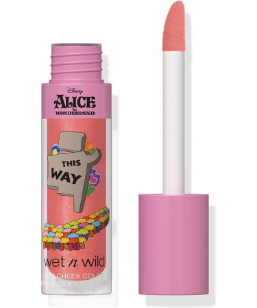 Wet n Wild Alice in Wonderland Lip & Cheek Color - Creamy Natural-Looking Flush for Lips and Cheeks - Weightless Formula - This Way Shade - Buy Online on SooperMarket.com