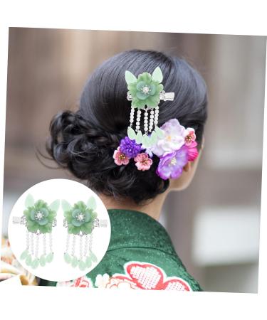 FOMIYES 3 Pairs Antique pair clip bride hair clip bill hair clips for women vintage hair clips hair accessories kimono hair barrettes hair bedazzler flower hair clip vintage hairpins - Buy Online on SooperMarket.com