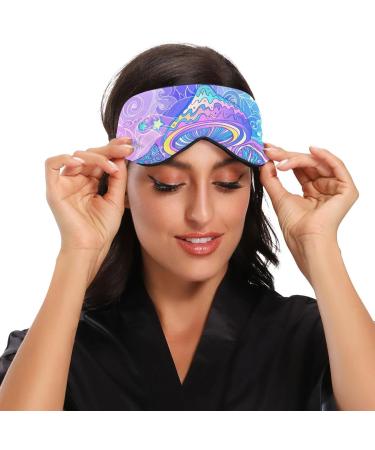 Haskirky Light Blocking Eye Mask - Breathable & Adjustable for Adults - Ideal for Travel, Yoga, Meditation & Deep Sleep - Buy Online on SooperMarket.com