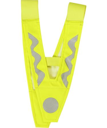 Playshoes Unisex Children's Reflective Collar M 43 - Neon Yellow | Premium International Shipping - Buy Online on SooperMarket.com