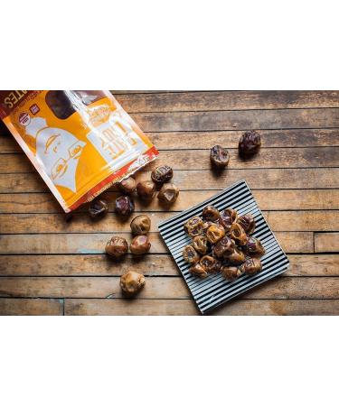 Date Lady Organic Barhi Dates | Vegan Paleo Gluten-Free & Kosher | 24 oz (3 Bags) | No Sugar Added - Buy Online on SooperMarket.com