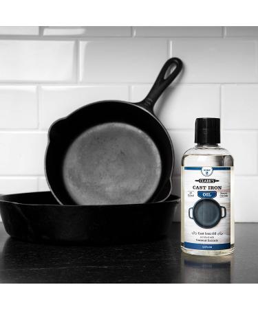 Refined Coconut Cast Iron Seasoning Oil - Vegan, Plant Based for Non-Stick Cookware - Buy Online on SooperMarket.com
