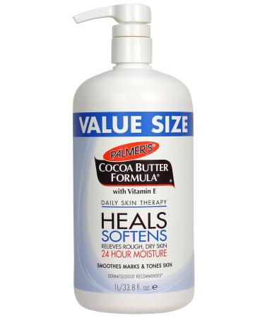 Palmer's Cocoa Butter Formula Daily Skin Therapy Lotion  Pump Bottle  33.8 Ounces