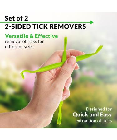 MYDAISY 4 in 1 Tick Tweezers for Dogs Cats & Pets | Ultimate Tick Removal Tool for People & Pets | Shop Now - Buy Online on SooperMarket.com