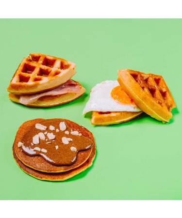 MORAMA Keto Pancake & Waffle Mix - Low-Carb, Dairy-Free, Vegan | Almond & Coconut Flour Blend for Nutritional Ketosis | Breakfast Pancakes & Waffles | 12.3oz (1 Pack) - Buy Online on SooperMarket.com