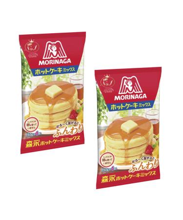 Morinaga Hot Cake Mix 21.16oz/600g (2pack) Hot,Hot Cake 1.32 Pound (Pack of 2)