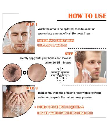 Intimate Hair Removal Cream for Men | Easy Application & Durable Formula | Flawless Depilatory Cream for All Skin Types - Black Box - Buy Online on SooperMarket.com