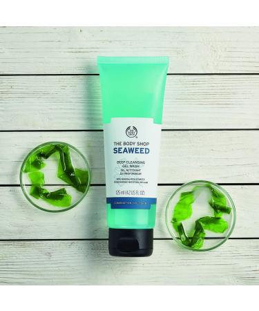The Body Shop Seaweed Deep Cleansing Gel Wash 4.2 Fl Oz - Purify and Refresh Your Skin - Buy Online on SooperMarket.com