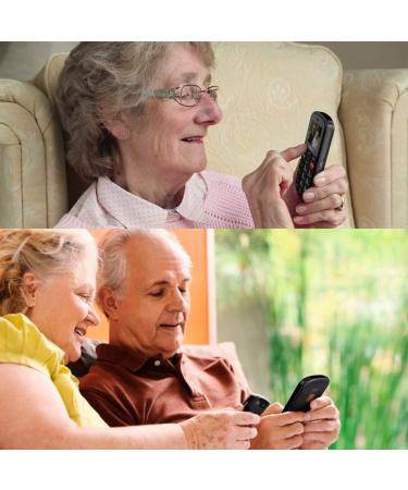 Artfone CS181 Senior Cell Phone - Large Button Dual SIM Mobile with Emergency Button | Contract-Free GSM Phone for Seniors | Includes Black Charger - Buy Online on SooperMarket.com