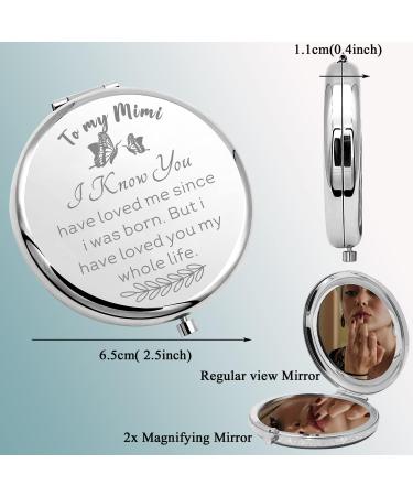 KUIYAI Mimi Gift Grandmother Gift Grandma Compact Mirror Mother s Day Gift for Grandmother Mother (mimi mirrorUK) - Buy Online on SooperMarket.com