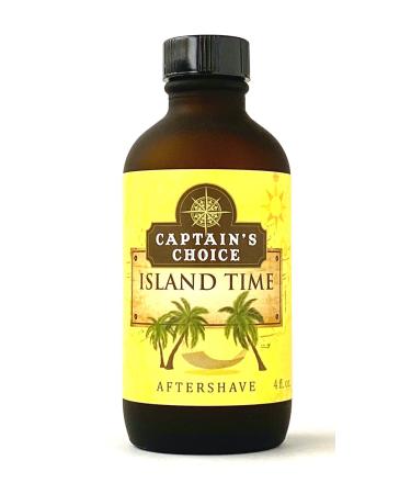 Captain's Choice Island Time 4.0 oz After Shave Pour