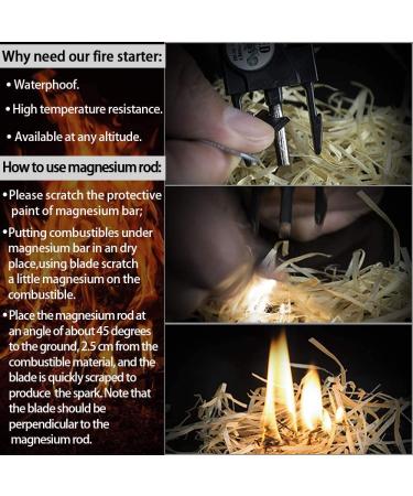 Daarcin 20-in-1 Survival Paracord Bracelet with Fire Starter, Compass, Whistle - Waterproof SOS Light, Adjustable - Ultimate Tactical Gear Set for Outdoor Adventures - 2pcs Black Upgraded - Gift for Kids & Men - Buy Online on SooperMarket.com