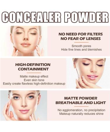 Always Divina Illumina Cc Creamy Compact Spf 50+ Ilumina Powder Foundation Makeup Cc Cream Concealer Set up Powder With Mirror & Makeup Pocket (03 Porcelain White) 8.00 g (Pack of 1) 03 Porcelain White - Buy Online on SooperMarket.com