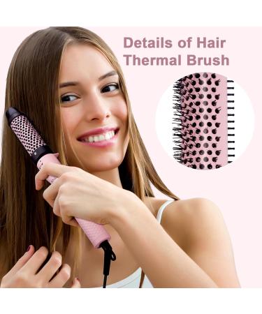 SIQUER 4 in 1 Curling Wand Set - Versatile Beach Waves Curler with Instant Heat 1/2 to 1 1/2 Inch Pink - Ideal for Women | International Shipping Available - Buy Online on SooperMarket.com