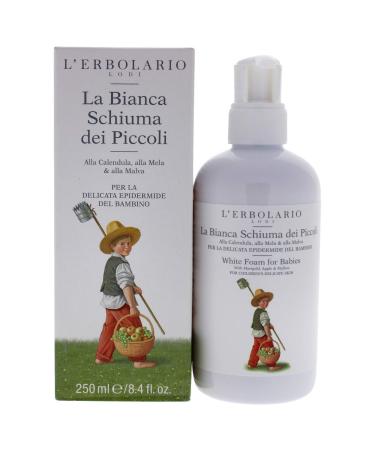 White Foam For Babies by LErbolario for Kids - 8.4 oz Foam