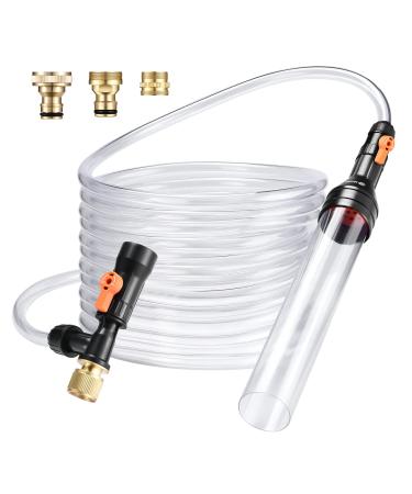 enomol Gravel Vacuum for Aquarium Water Changer Fish Tank Cleaning Tools,Siphon Universal Quick Pump Aquarium Water Changing 30ft