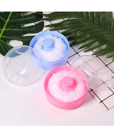 Arroyner Baby Body Cosmetic Powder Puff Set - Pink & Blue (2pcs) - Buy Online on SooperMarket.com