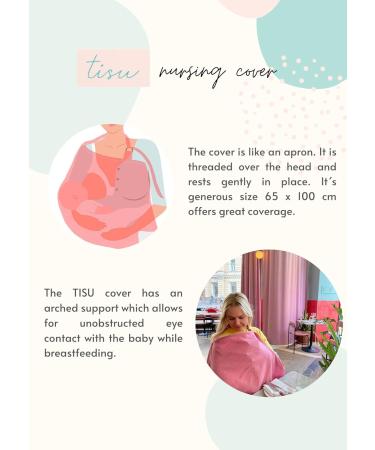 Nursing Cover for Baby Breastfeeding & Pumping | Multi-Use Car Seat Stroller Cover | Soft Organic Muslin Cotton Apron & Shawl | Pastel Colors - Light Grey - Buy Online on SooperMarket.com