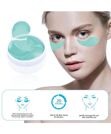 Hydrating Under Eye Patches with Hyaluronic Acid and Collagen - Reduce Dark Circles, Puffiness, and Wrinkles - 30 Pairs - Buy Online on SooperMarket.com