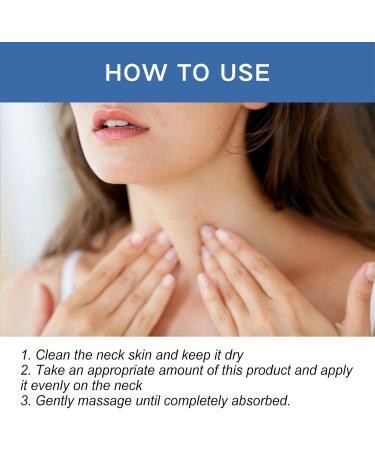 Neck Firming Serum Rapid Lift Advanced Neck Serum Neck Firming Cream Black Neck Remover Neck Lift Skin Tightening for Fine Lines and Wrinkles on the Neck Repair Sagging Skin - Buy Online on SooperMarket.com