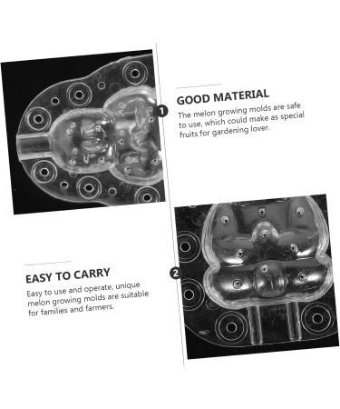 VINTORKY 3pcs Vegetable Mold Ginseng Creative Melon Fruit Accessory Forming Machine Gourd - Buy Online on SooperMarket.com