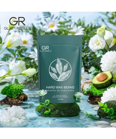 Glam Rebels Chamomile Blue Hard Wax Beads 1lb - Gentle Waxing for Sensitive Skin, PCOS Hair Removal at Home - Buy Online on SooperMarket.com