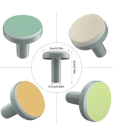 8 PCS Replacement Grinding Heads for Electric Baby Nail Files - Multicolored Accessories for Standard Nail Clippers - Buy Online on SooperMarket.com